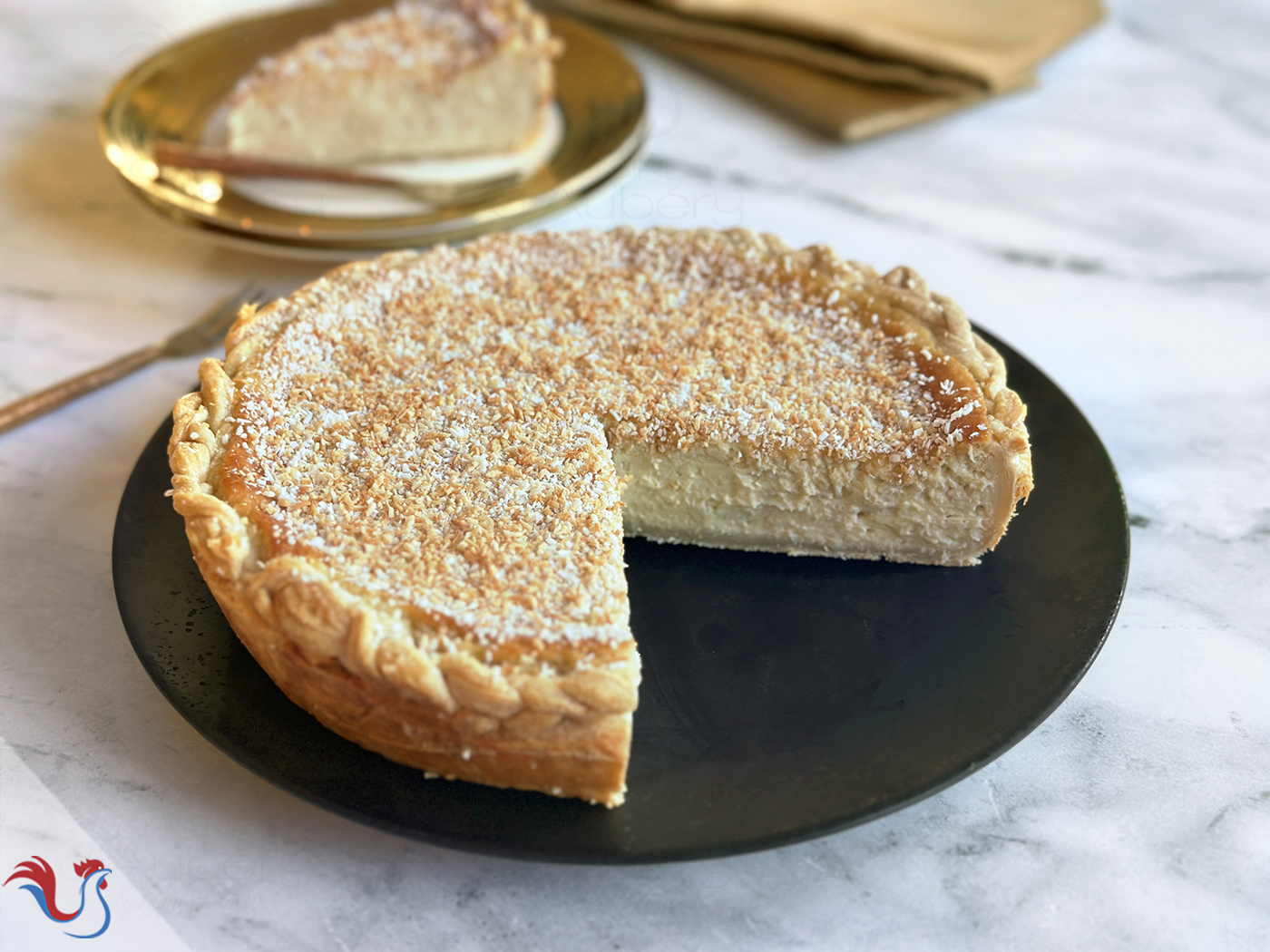 La Tarte au Flan Noix de Coco