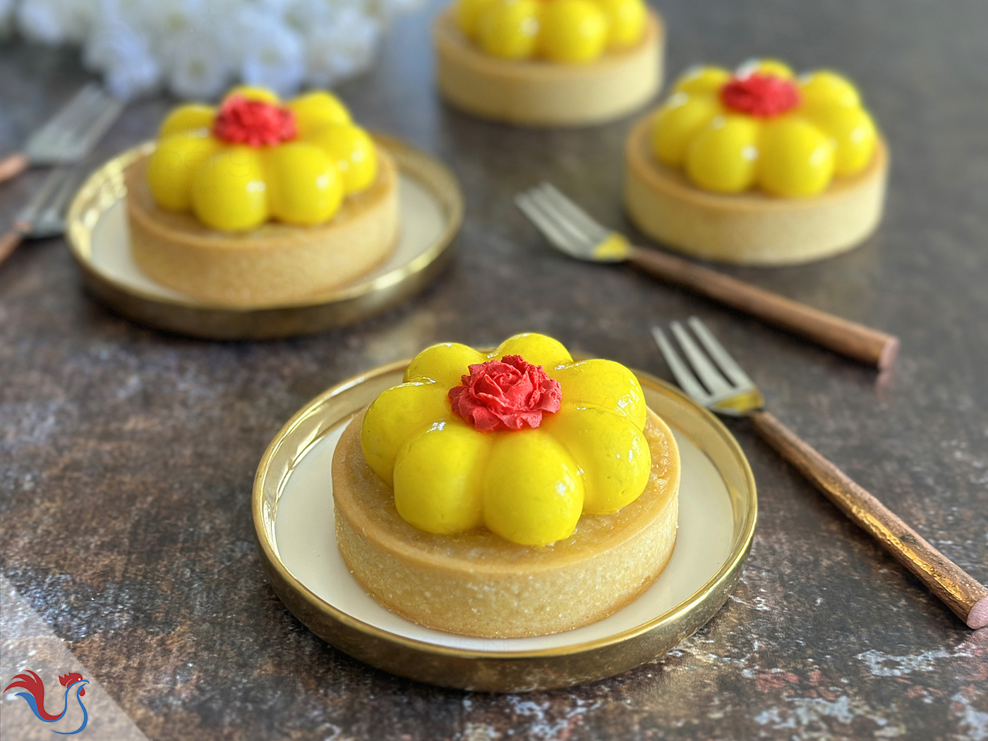 Les Tartelettes Citron, au confit et crémeux