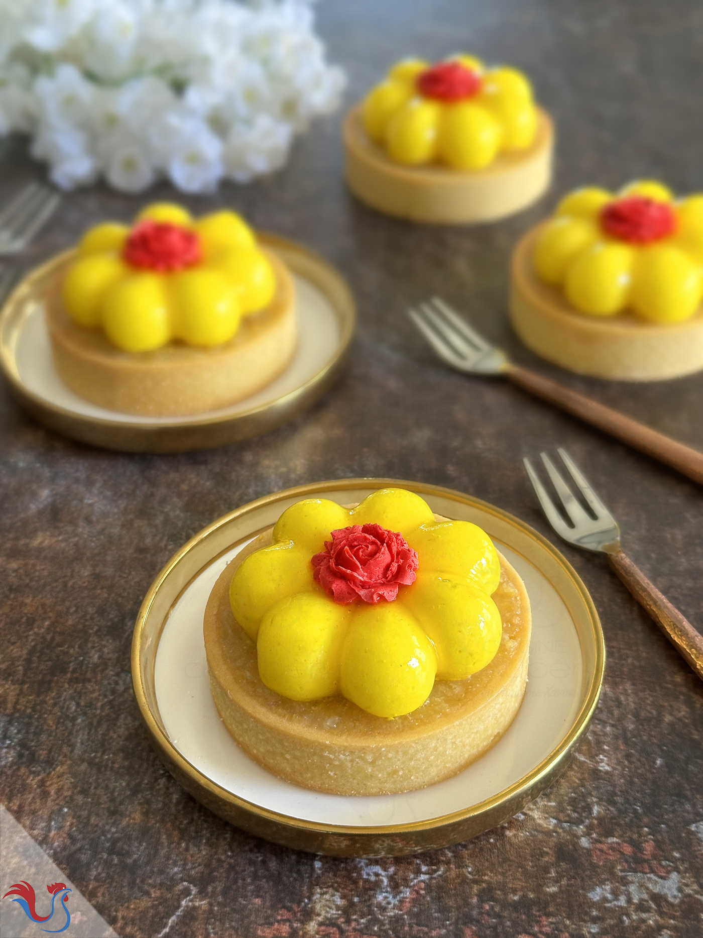 Les Tartelettes Citron, au confit et crémeux