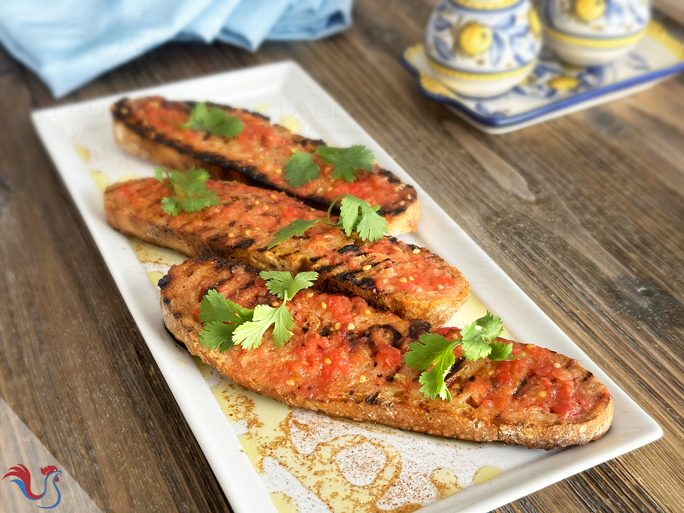 Le Pan con tomate de Catalogne, du chef José Andrés