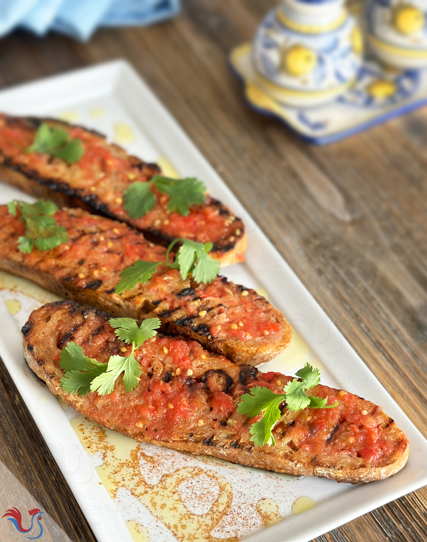 Le Pan con tomate de Catalogne, du chef José Andrés