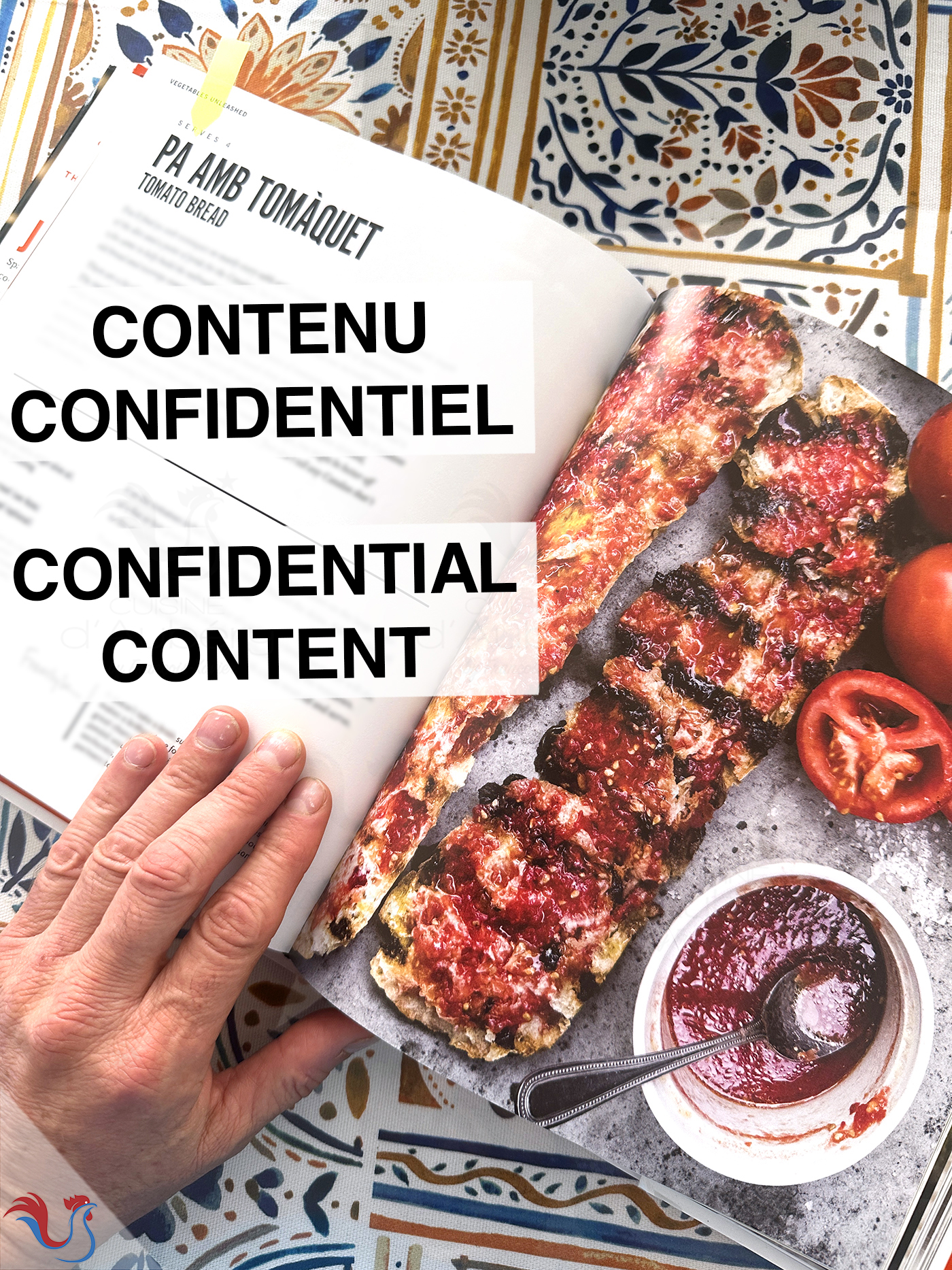 Le Pan con tomate de Catalogne, du chef José Andrés