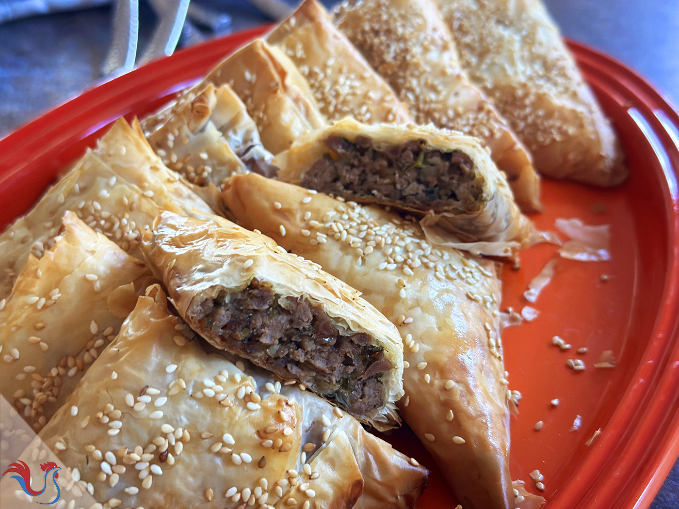 Les délices à l’Agneau (bouchées triangle)