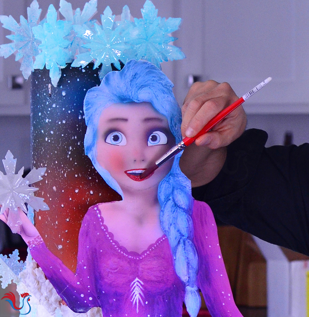 Le Gâteau Elsa (Frozen)