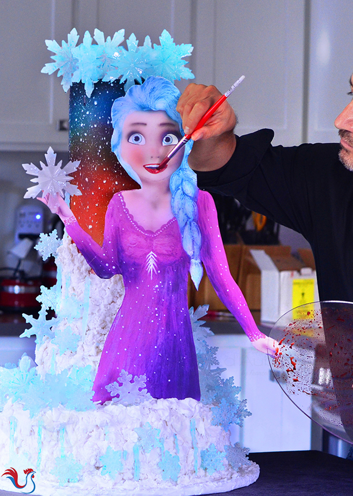 Le Gâteau Elsa (Frozen)