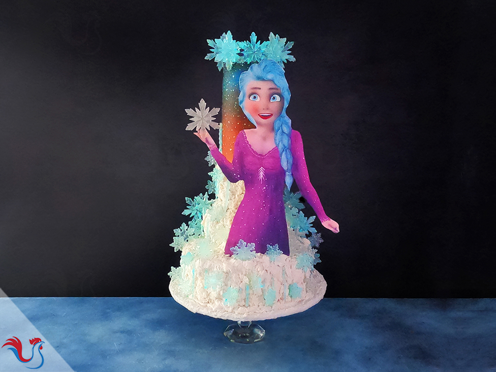 Le Gâteau Elsa (Frozen)