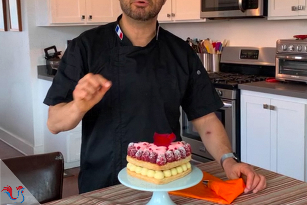 La Tarte au Flan de M.O.F  (Flan Parisien)